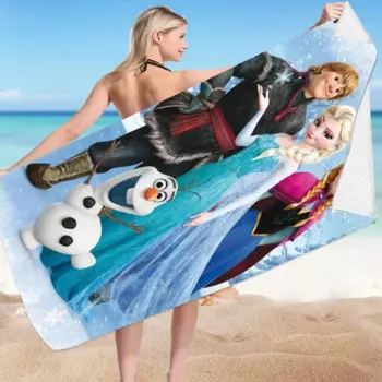 Детское пляжное полотенце Disney Холодное Сердце