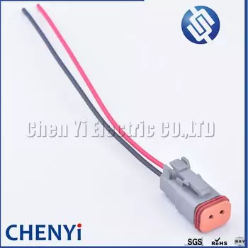 Автомобильный разъем Deutsch DT06-2S DT04-2P