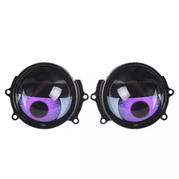 Devil Eyes Light 12 В фары светодиодные динамические Devil Eye автомобильные Wi-Fi контрольные линзы проектора для большинства автомобилей светодиодные автомобильные фары