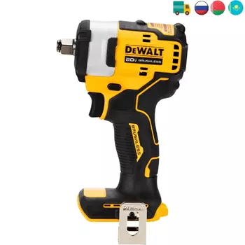 DEWALT 20 В DCF911 Бесщеточный аккумуляторный компактный ударный гайковерт 1/2 "3250IPM 338NM Перезаряжаемый литиевый электрический ключ Электроинструменты