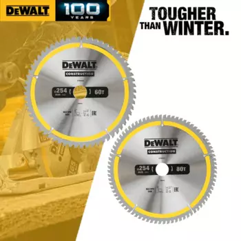 DEWALT Диск для циркулярной пилы 254 мм 60T