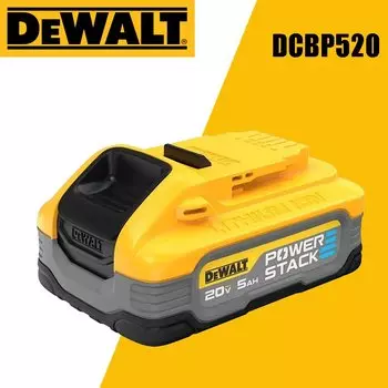 DEWALT DCBP520 20V MAX * XR POWERSTACK™Батарея 5 Ач, стабильный выход, аккумулятор с высоким сроком службы