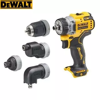 DEWALT DCD703 12 В Бесщеточная аккумуляторная дрель 5 в 1/драйвер 1500 об/мин Портативная электрическая отвертка Электроинструменты
