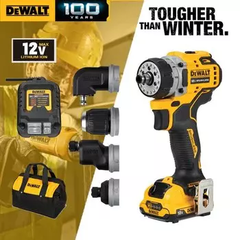 DEWALT DCD703D1 Беспроводная дрель 5-в-1