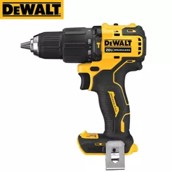 DEWALT DCD709 ударная отвертка с максимальным напряжением 20 в, 1/2 дюйма, бесщеточная Беспроводная компактная электрическая отвертка, электроинструменты