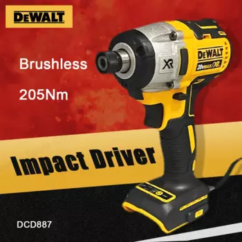 DEWALT DCD887 легкая электрическая дрель инструменты Ударная дрель литиевая аккумуляторная дрель Электрический шуруповерт бесщеточный