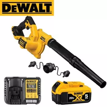 DEWALT DCE100 Машина 20 В Литиевая батарея Компактная аккумуляторная воздуходувка для строительной площадкиBlowing Электроинструменты Комбинированный рукав