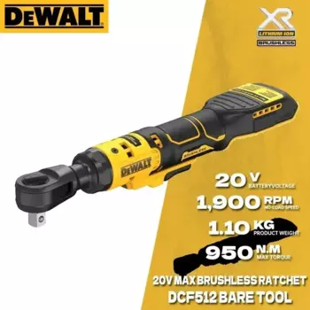 DEWALT DCF512 АТОМНАЯ КОМПАКТНАЯ БЕССЩЕТОЧНАЯ ТРЕЩОТКА 1/2 Дюйма