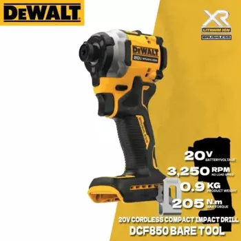 DEWALT DCF850 беспроводной ударный шуруповерт