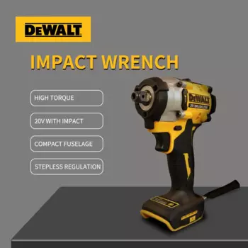 DEWALT DCF921 Ударный гайковерт Беспроводная многофункциональная электрическая дрель с высоким крутящим моментом 205N информационM Бесщеточный MAX 1/2 "20 В с аккумулятором