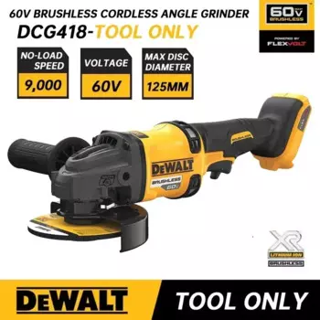 DEWALT DCG418 FLEXVOLT Беспроводная угловая шлифовальная машина