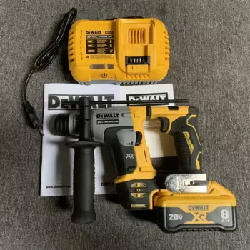 Dewalt DCH172B MAX Atomic 20 в 3/8 дюйма беспроводной Перфоратор SDS Plus включает в себя аккумулятор Ач и зарядное устройство DCB118