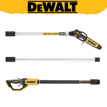 DEWALT DCMPS567 бесщеточная Беспроводная пила высокой ветки, 20 в, перезаряжаемая ветка дерева, портативный электроинструмент