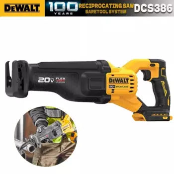 DEWALT DCS386 20V MAX сабельная пила аккумуляторная FLEXVOLT Advantage бесщеточный двигатель с регулируемой скоростью сабельная пила