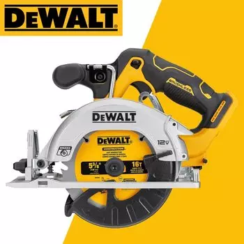 DEWALT DCS512 12 В MAX XTREME Бесщеточная аккумуляторная циркулярная пила 5-3/8 дюймов Компактная легкая пила Электроинструменты с автоматической остановкой