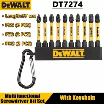 DEWALT DT7274 набор ударных бит 10 шт.