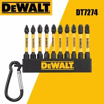 DEWALT DT7274 Pozi и Набор бит для высокоскоростной отвертки PZ1 PZ2 PH2, высокоскоростные стальные бит, аксессуары для электроинструмента