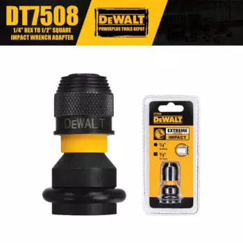 DEWALT DT7508 переходник для ударного гайковерта 1/4 дюйма на 1/2 дюйма