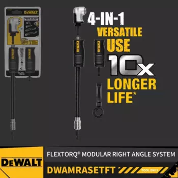 DEWALT DWAMRASETFT FLEXTORQ® Модульная система прямого угла