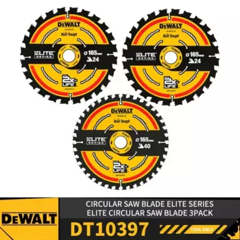 DEWALT ELITE Полотна для циркулярной пилы 2x165 мм 24T 1x165 мм 40T 3шт