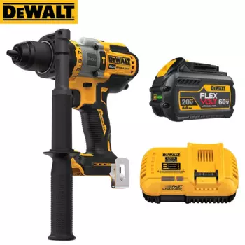 DEWALT FLEXVOLT DCD999 беспроводная ударная дрель, 20 в, 1/2 дюйма, 2000 об/мин