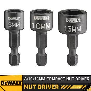 DEWALT Комплект компактных отверток гаек 8/10/13 мм