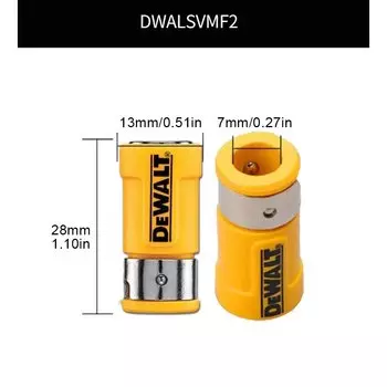 DEWALT MAXFIT Набор магнитных втулок для бит