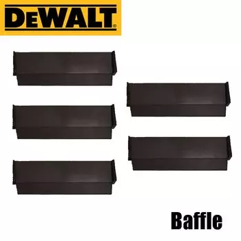 Оригинальная перегородка для сверла DEWALT, детали для инструментов, винт для хранения, опорная перегородка для сверла, 5 шт., в сочетании с оригинальной коробкой