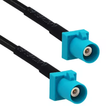 DexMRtiC кабель-адаптер Fakra Z-SMA фиолетовый RG174 15см