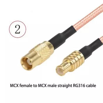 DexMRtiC Modem cable MCX адаптер RG316 15/30/50 см