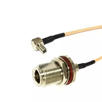 DexMRtiC N to TS9 кабель RG316 15см