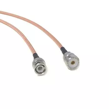 DexMRtiC UHF-BNC RG142 кабель адаптер 50см/100см