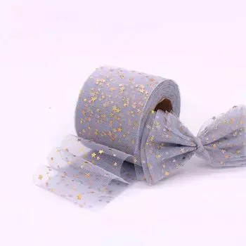 DHANXINZ Тюль с блестками 22 м