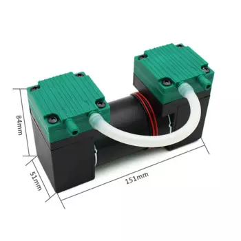 WELLJOIN Мембранный вакуумный насос 12/24/220В 15л/мин