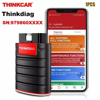 Диагностические инструменты Thinkdiag OBD2, 1 год, PK X431 iDiag Easydiag 3,0
