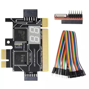 Диагностический анализатор материнской платы TL631 PRO PC PCI-E для MINI LPC, тестер, карты отладки, многофункциональная диагностическая карта