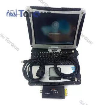 Диагностический инструмент для флота Canbox USB 2 с Steds 8.19R2 для диагностики Foklift + ноутбук CF19
