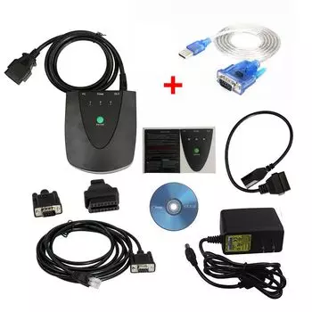Диагностический инструмент V3.104.24 для Honda HDS Tool He для Honda HDS версия с двойной платой USB1.1 до RS232 OBD2 сканер
