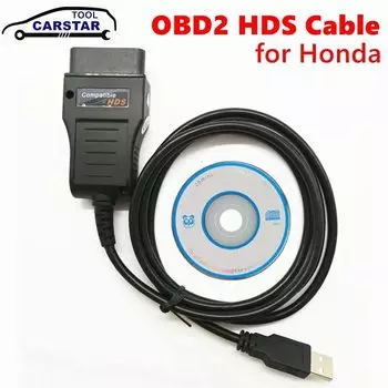 Диагностический кабель HDS для Honda, сканер HDS OBD2, диагностический интерфейс, активные тесты, поддержка нескольких языков