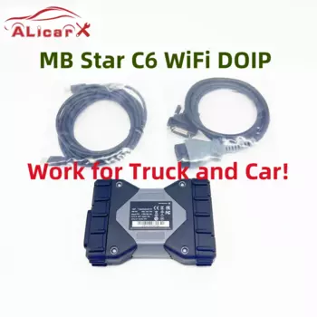 Диагностический мультиплексор V2024 MB C6 DoIP X-entry VCI WiFi Doip VCI Connect Mb Star C6