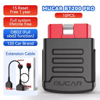 Диагностический сканер MUCAR BT200 / BT200 PRO OBD2, 10 шт.