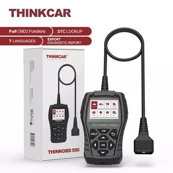 Диагностический сканер THINKCAR THINKOBD 500 OBD2, инструмент для диагностики двигателя