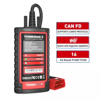 Диагностический сканер Thinkdiag2 для IOS и Android, Bluetooth 5,0