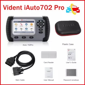 Диагностический сканер VIDENT iAuto702 Pro, ABS, SRS, 39 дюймов