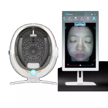 Диагностика кожи Max Ai Smart 3D Bimoji детектор, цифровой анализатор 8 спектра, устройство для анализа лица, фотоанализатор 3D Bimo