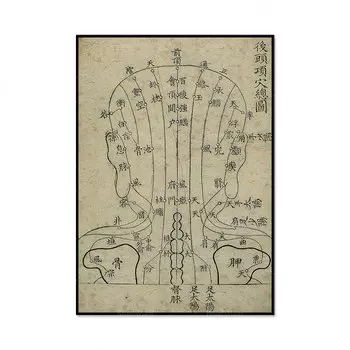 Диаграмма акупунктуры, ReachMani, классическая печать на канве