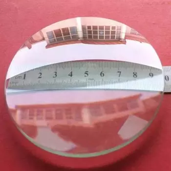 Диаметр выпуксной линзы 10 см Фокусное расстояние 280 мм 300 мм Двойное выпуклое стекло 100 мм Эксперимент по физической оптике