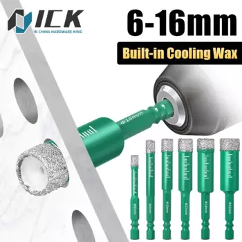 Алмазное сверло XMSJ 6-16 мм с охлаждающим воском