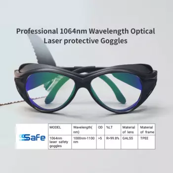 Diaotu 1064 нм стильные C лазерные защитные очки, защитные очки, защитные очки для волоконного лазера