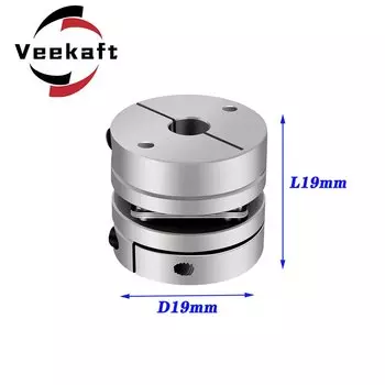 Diaphragm рагменная муфта D20L20 из алюминиевого сплава, эластичное соединение, шариковый винт D20mm L20mm, шаговый серводвигатель, энкодер, компьютерные запчасти FA